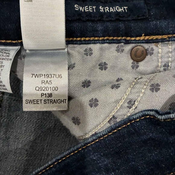 Lucky Brand Jeans Women's 29 Dark Indigo Sweet Straight LIKE NEW! - Picture 10 of 10